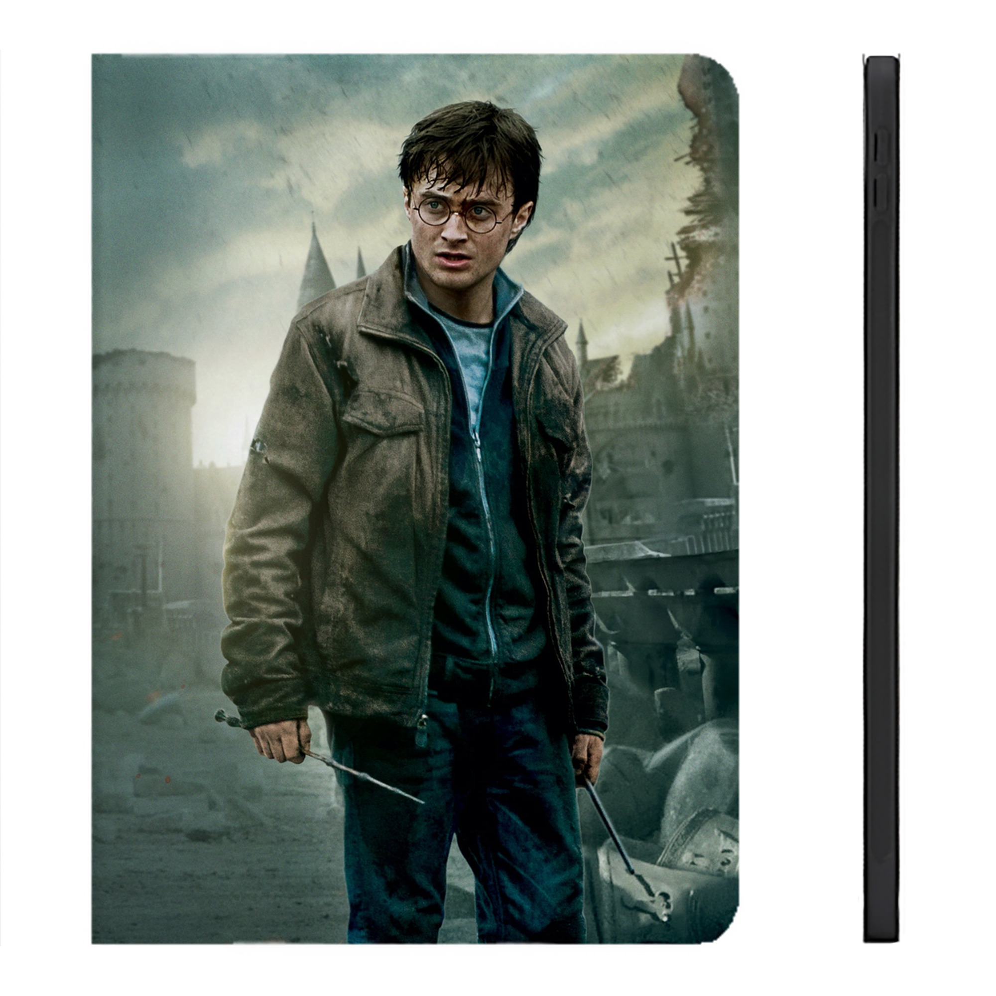 （画像用） Harry Potter ハリー・ポッターシリーズ IPadケース ペンホルダー付き ブックスタイルデザイン